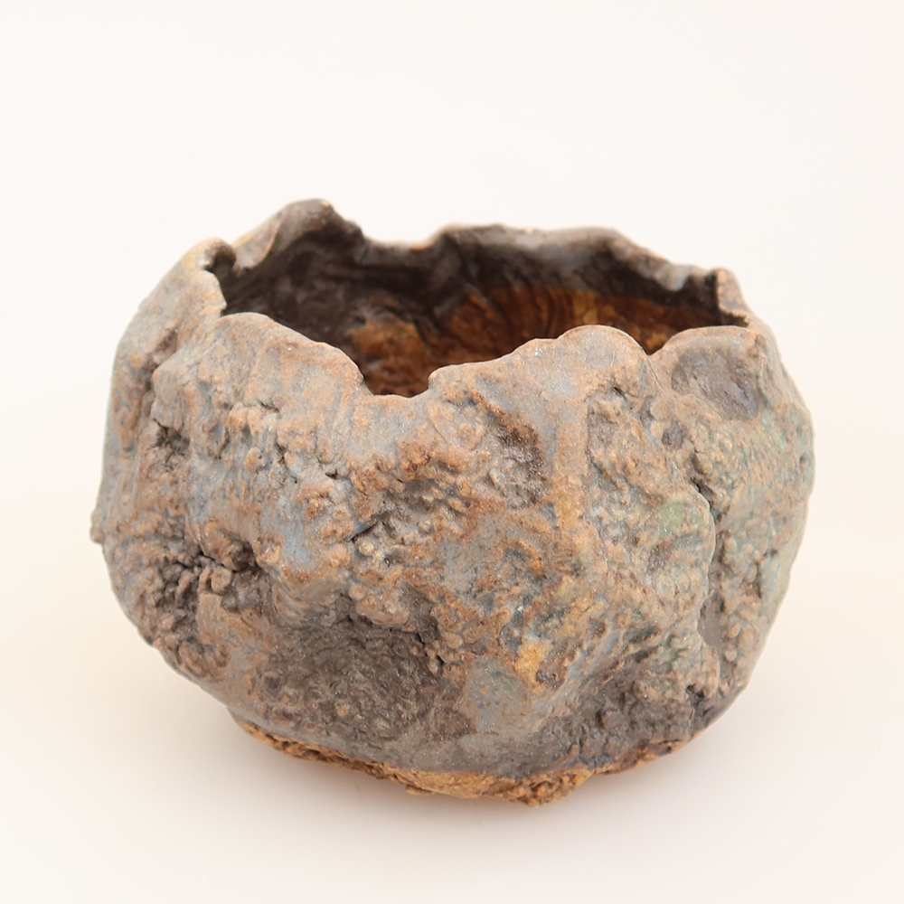 Keramická Skořápka  5,5 x 5,5 x 6 cm , barva modrá