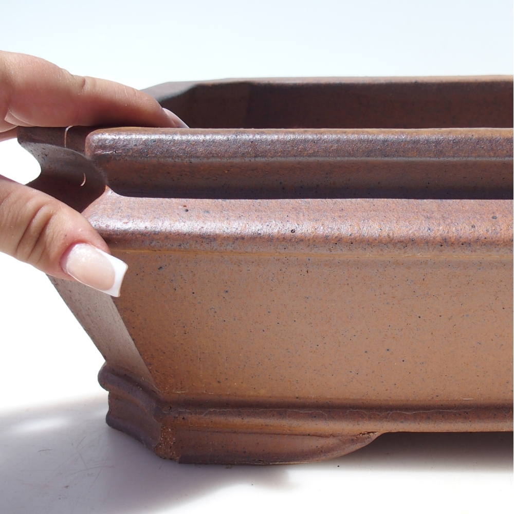 Miska 41,5 x 29 x 12 cm barva hnědá - POUZE OSOBNÍ ODBĚR nebo paletová přeprava