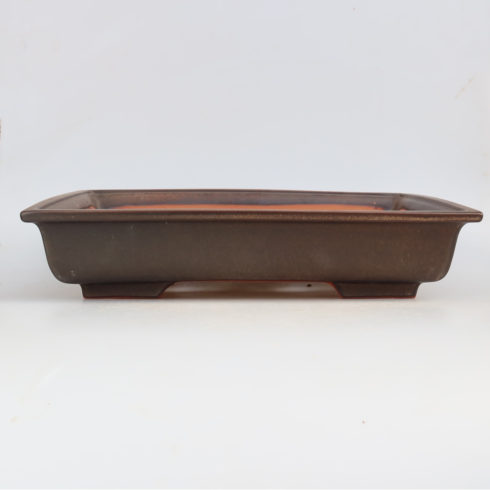 Keramická Miska  36 x 23 x 8 cm , barva hnědá
