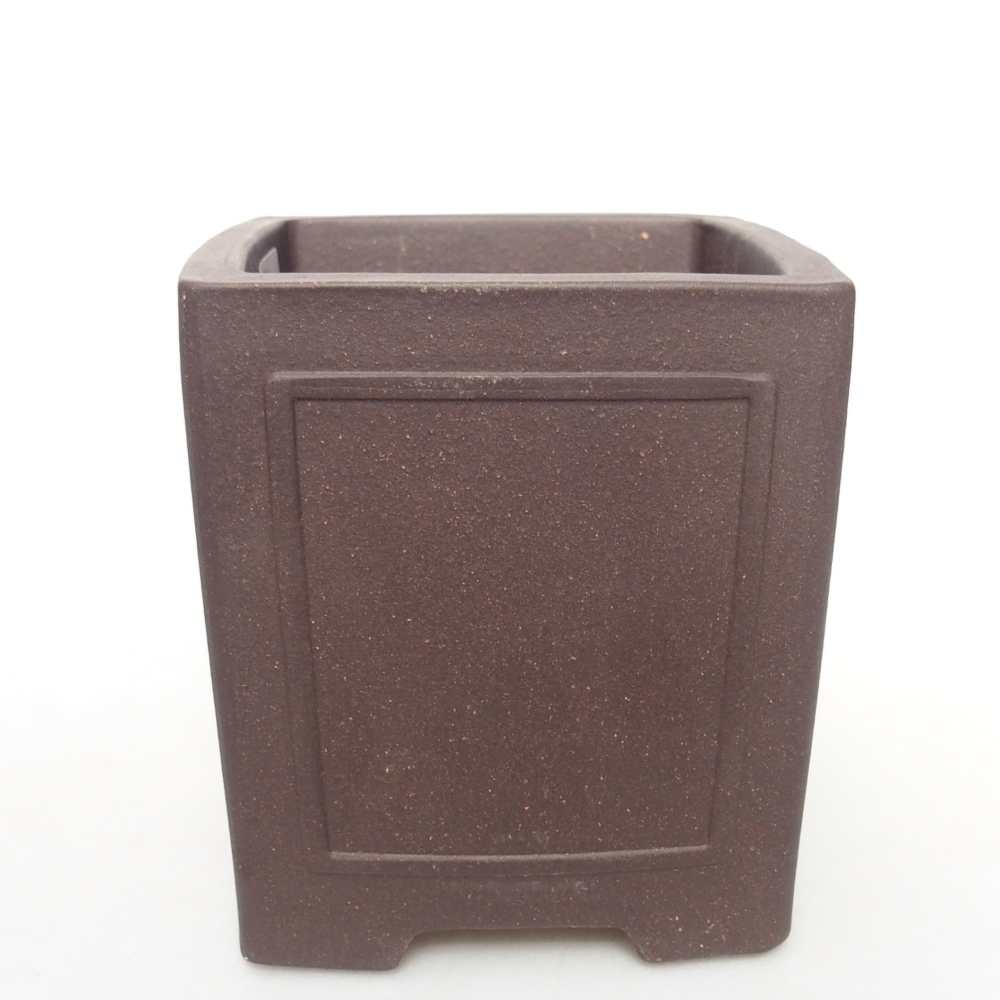 Miska 9 x 9 x 10 cm barva hnědá