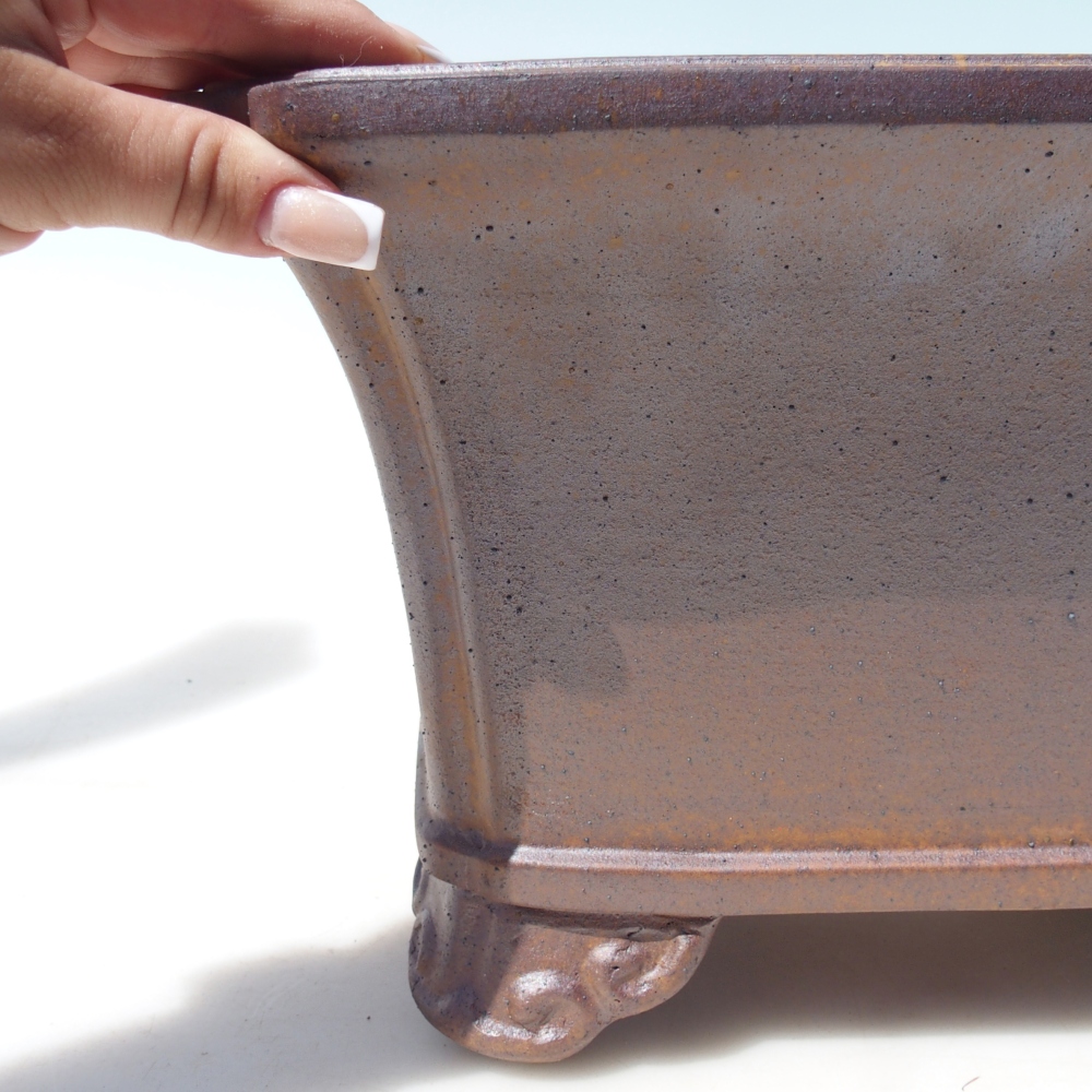 Miska 31 x 31 x 19,5 cm barva hnědá