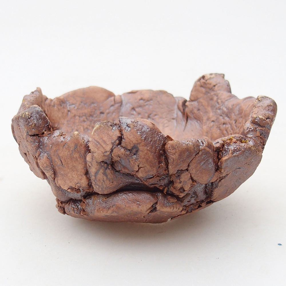 Keramická Skořápka 9 x 9 x 4,5 cm , barva hnědá