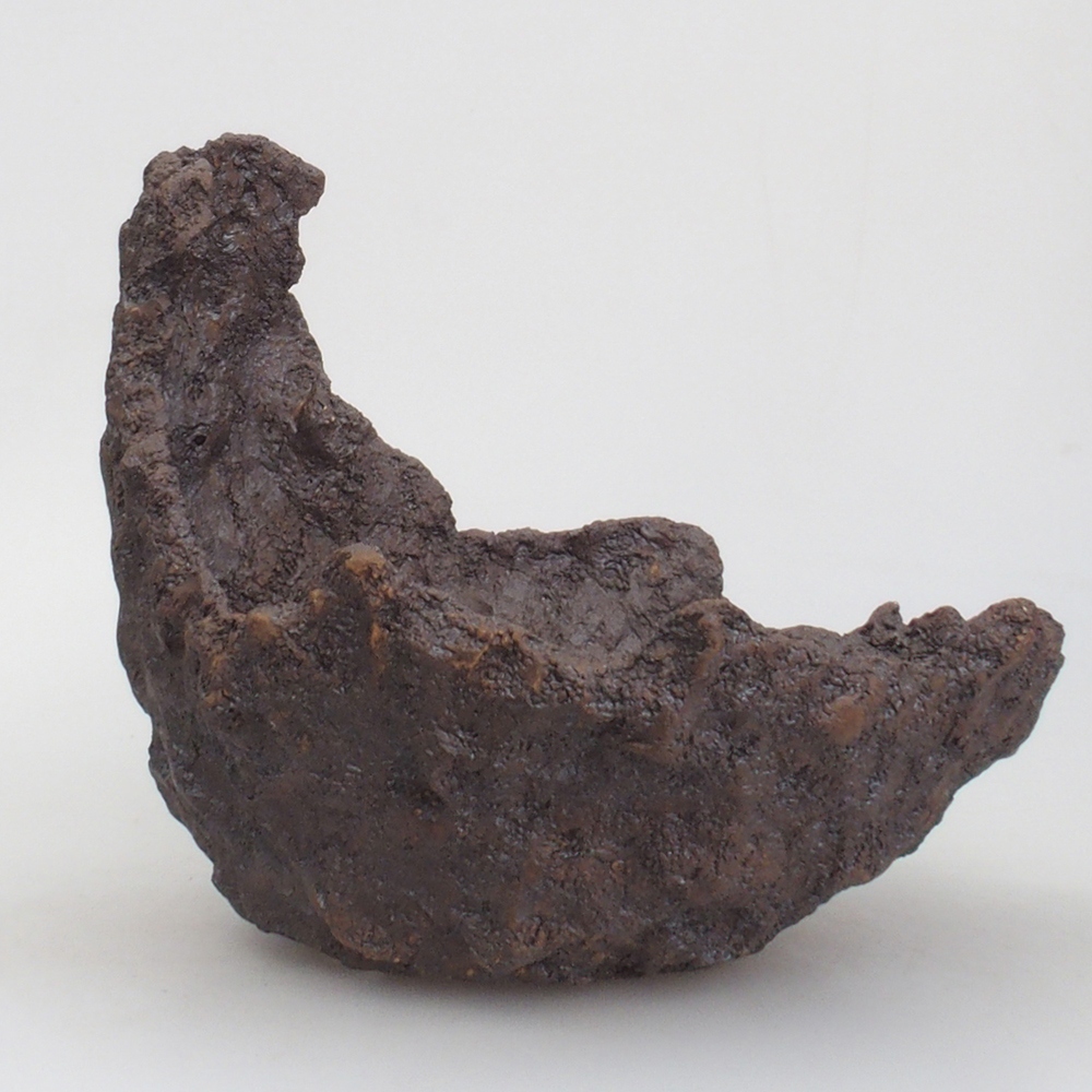 Keramická Skořápka  23 x 19 x 22 cm , barva hnědá