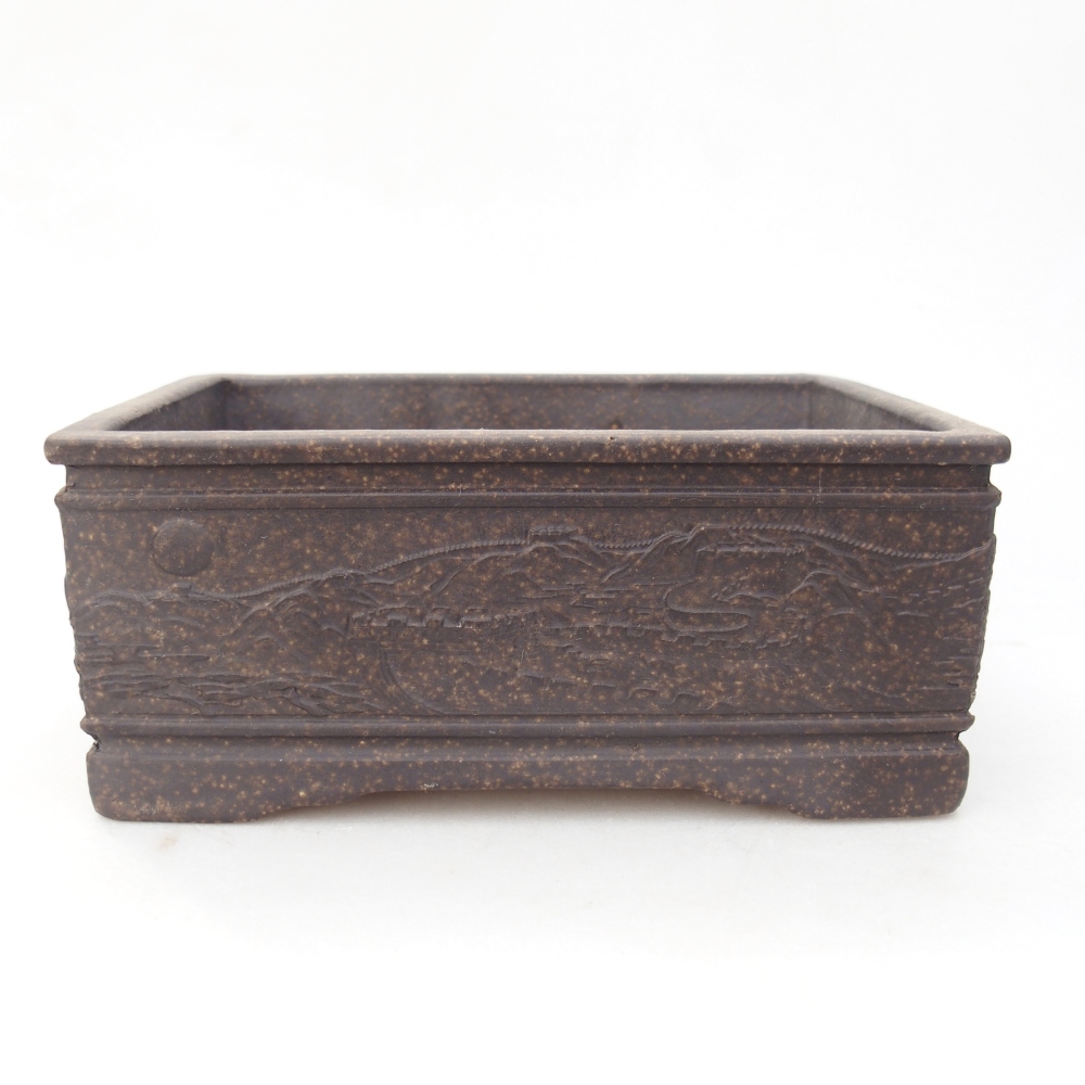 Miska 16 x 11,5 x 6,5 cm barva hnědá