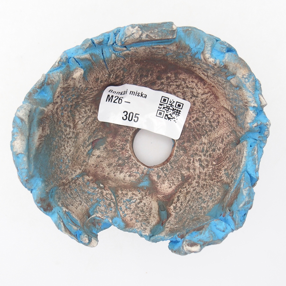 Keramická Skořápka  9  x 9 x 6 cm , barva modrá