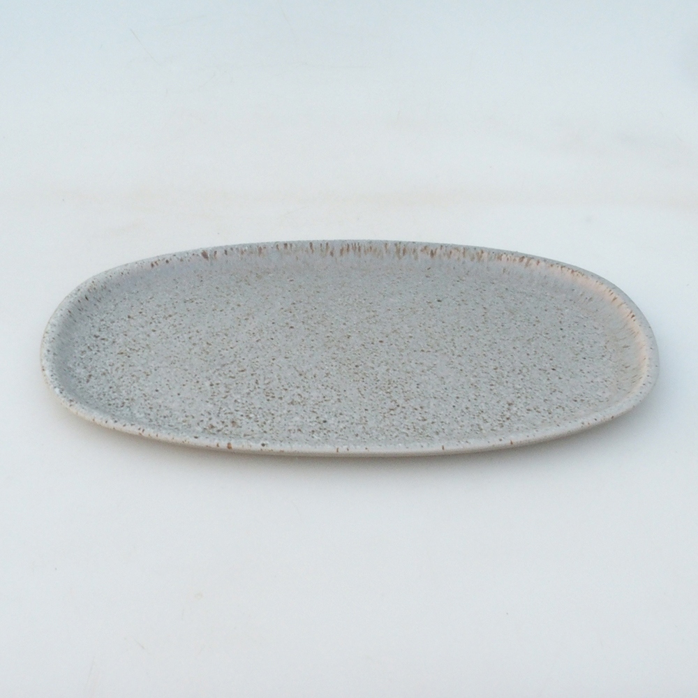 Keramická podmiska H15 -25 x 15 x 1 cm  - béžová
