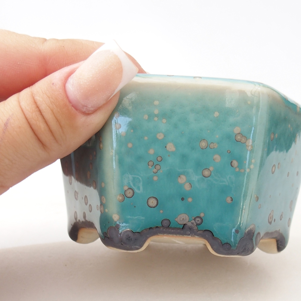 Miska 8,5 x 8 x 5 cm barva modrá