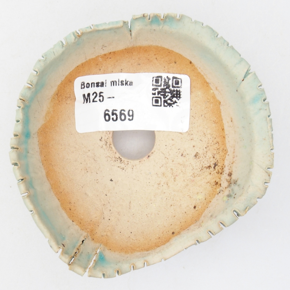 Keramická Skořápka  7,5 x 8 x 4 cm , barva modrá