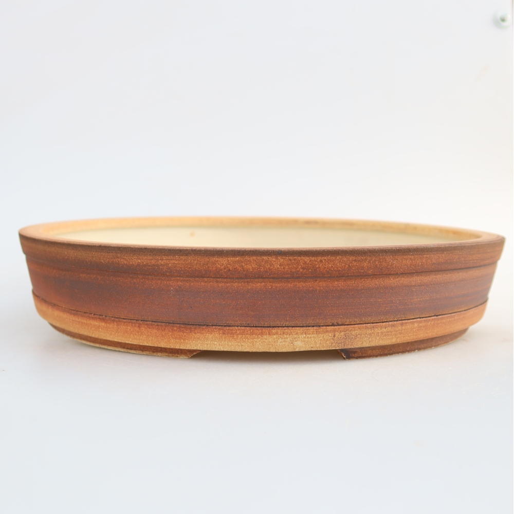Keramická Miska  29,5 x 29,5 x 5,5 cm , barva hnědá