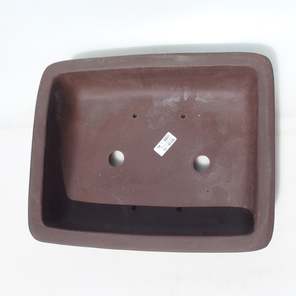 Bonsai miska 39 x 32 x 10,5 cm berva hnědá