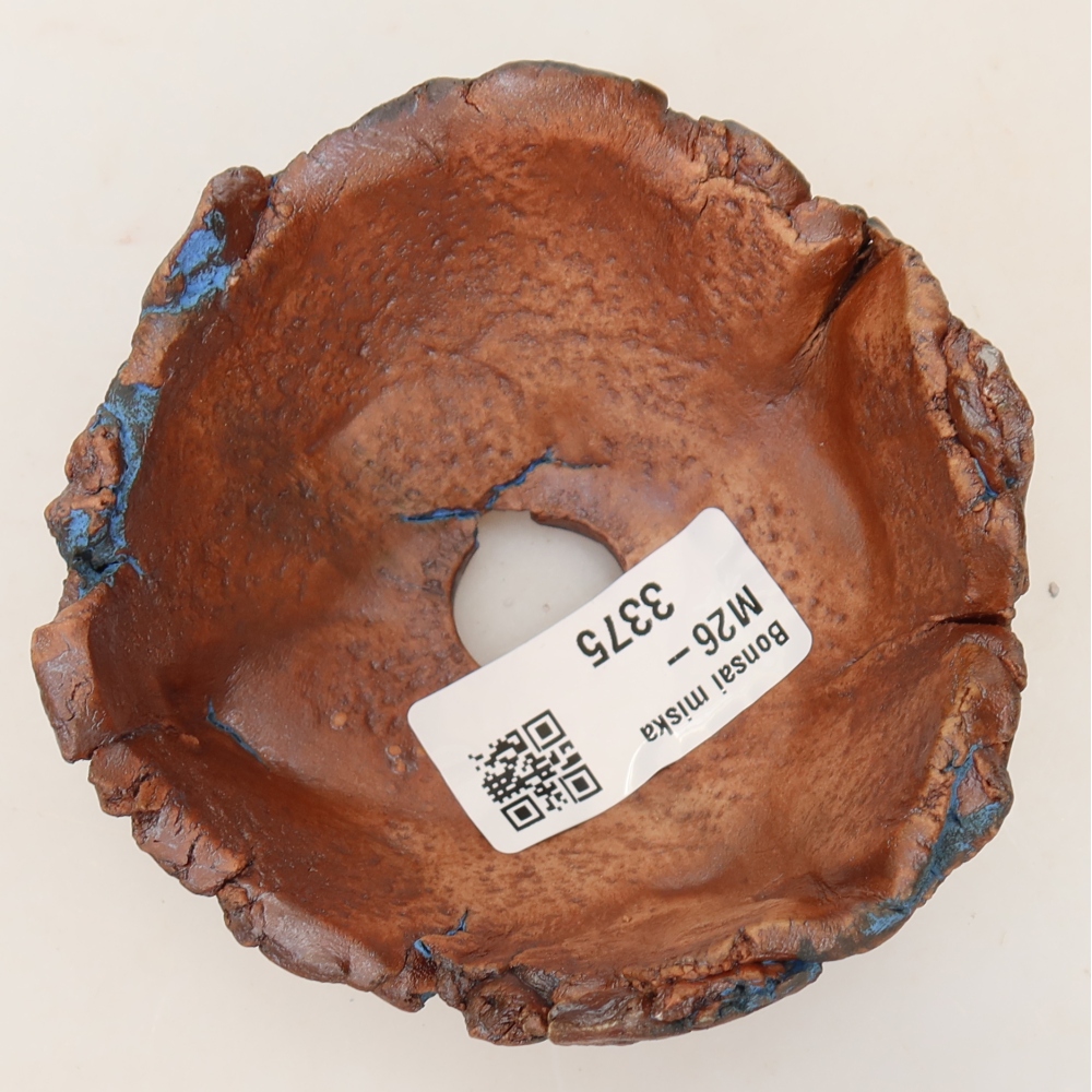Keramická Skořápka 9 x 9 x 4 cm , barva modrá