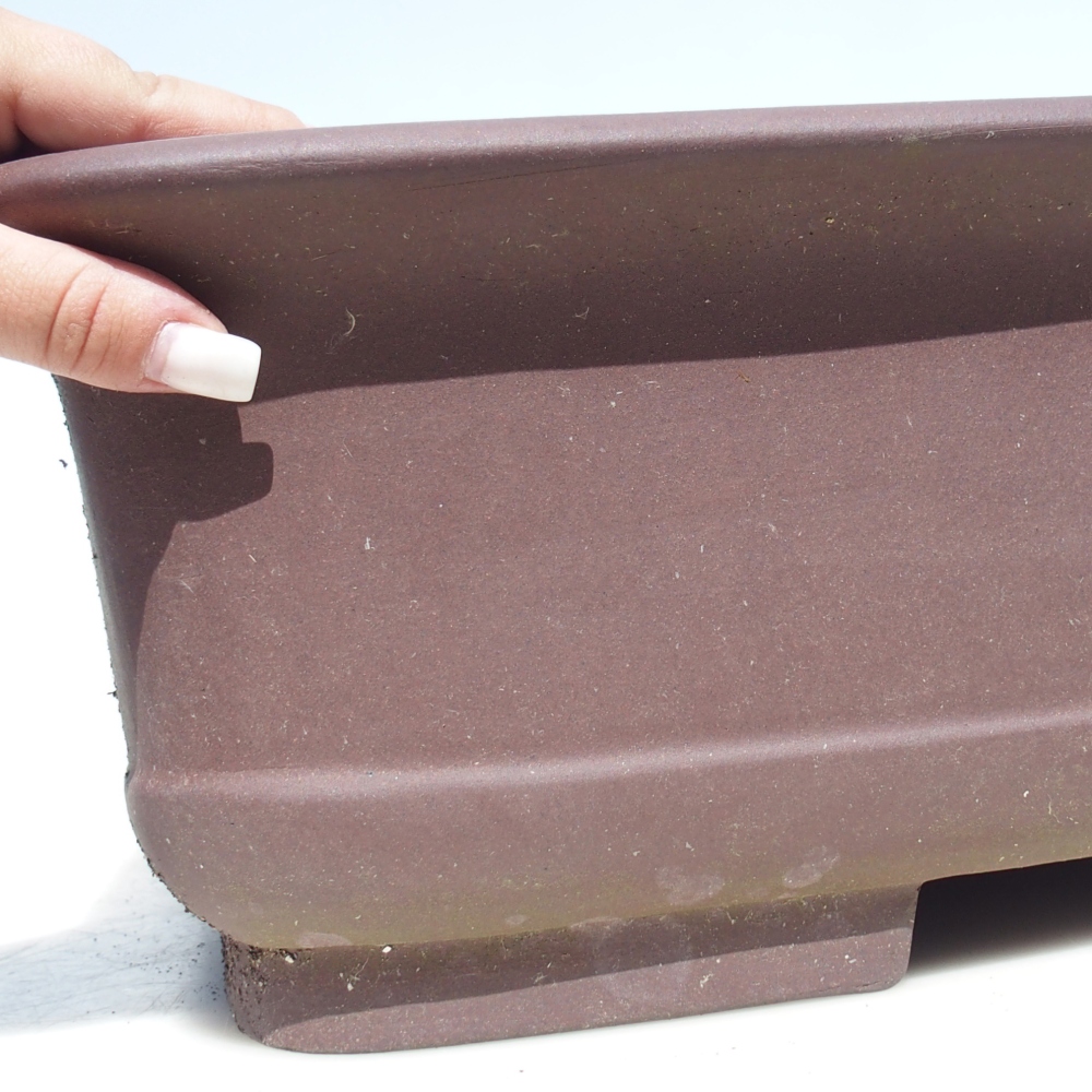 Bonsai miska 65 x 48 x 16 cm -  barva hnědá