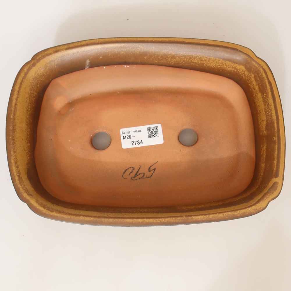 Keramická Miska  24 x 17 x 6 cm , barva žlutá