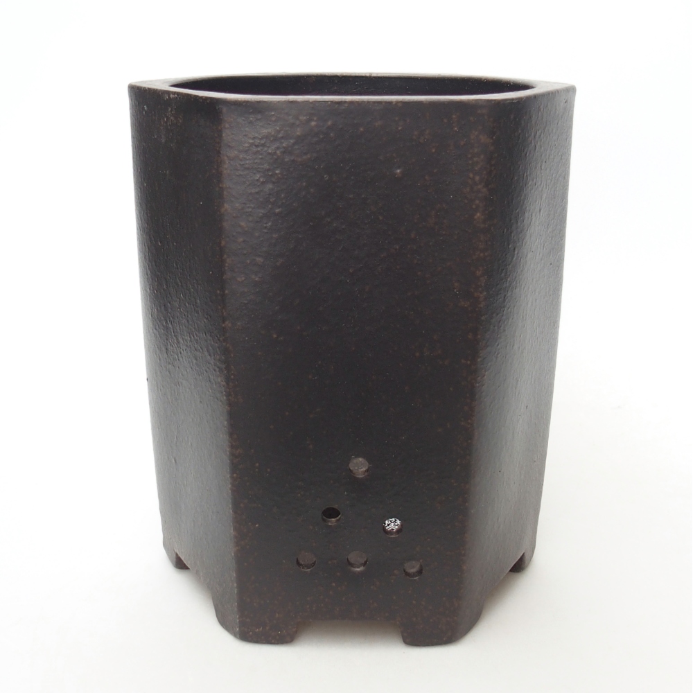 Miska 14,5 x 13 x 16,5 cm barva hnědookrová