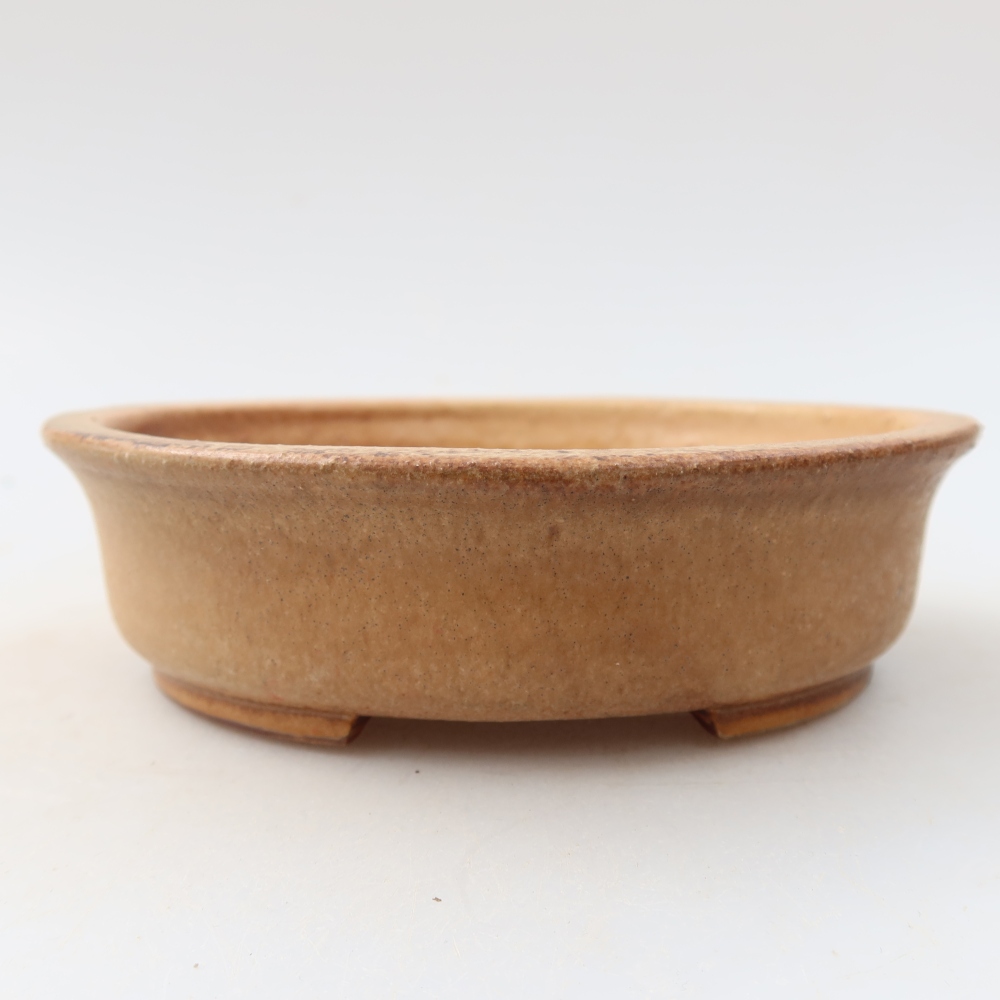 Keramická bonsai miska 12,5 x 11,5 x 3,5 cm, barva růžová
