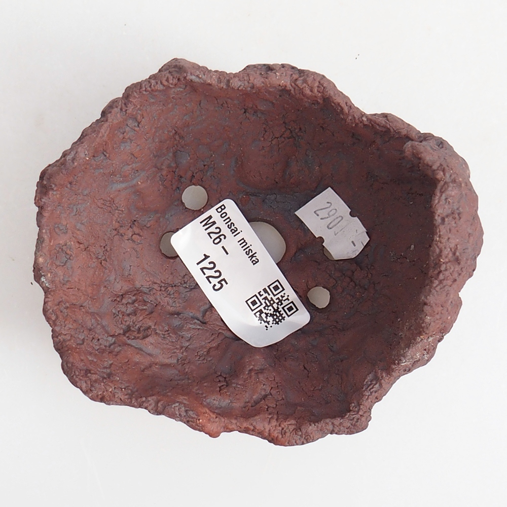 Keramická Skořápka 9 x 7,5 x 9 cm , barva hnědá