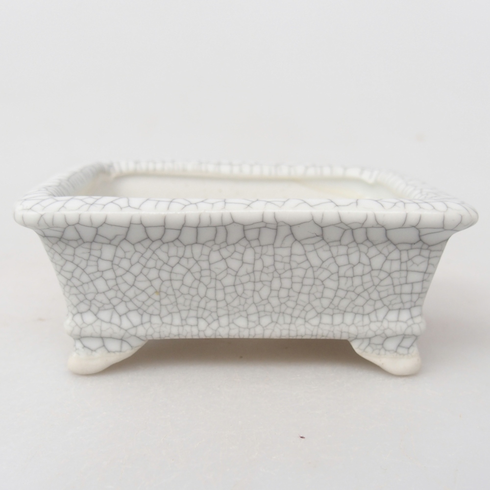 Mini bonsai miska 8 x 6,5 x 3,5 cm, barva raku