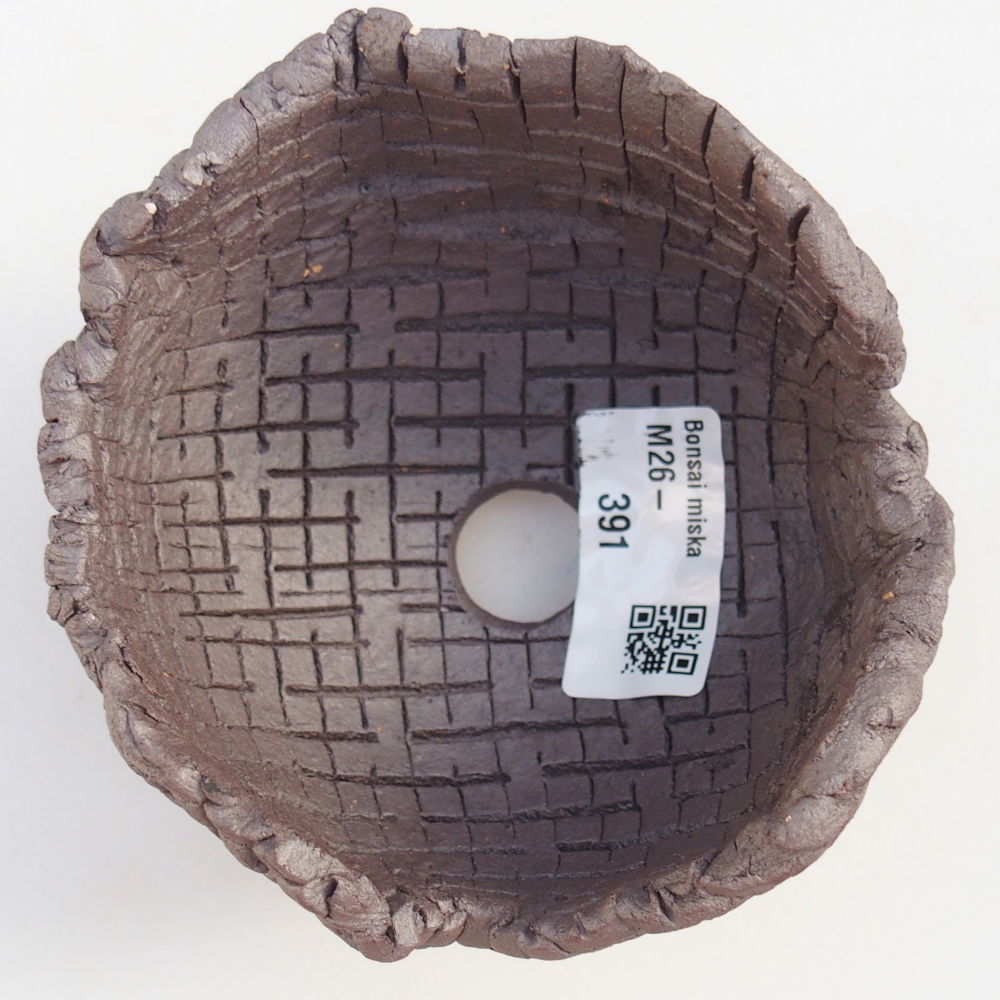 Keramická Skořápka 10 x 10 x 7,5 cm , barva kovová