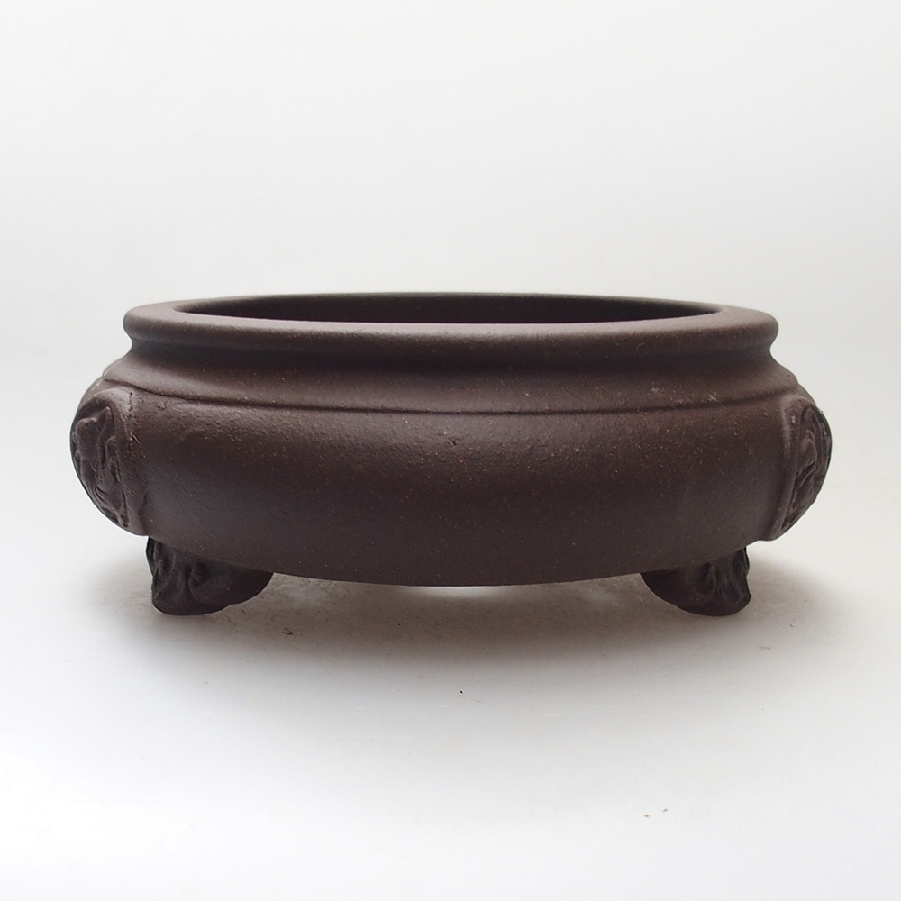 Miska 16 x 16 x 6,5 cm barva hnědá