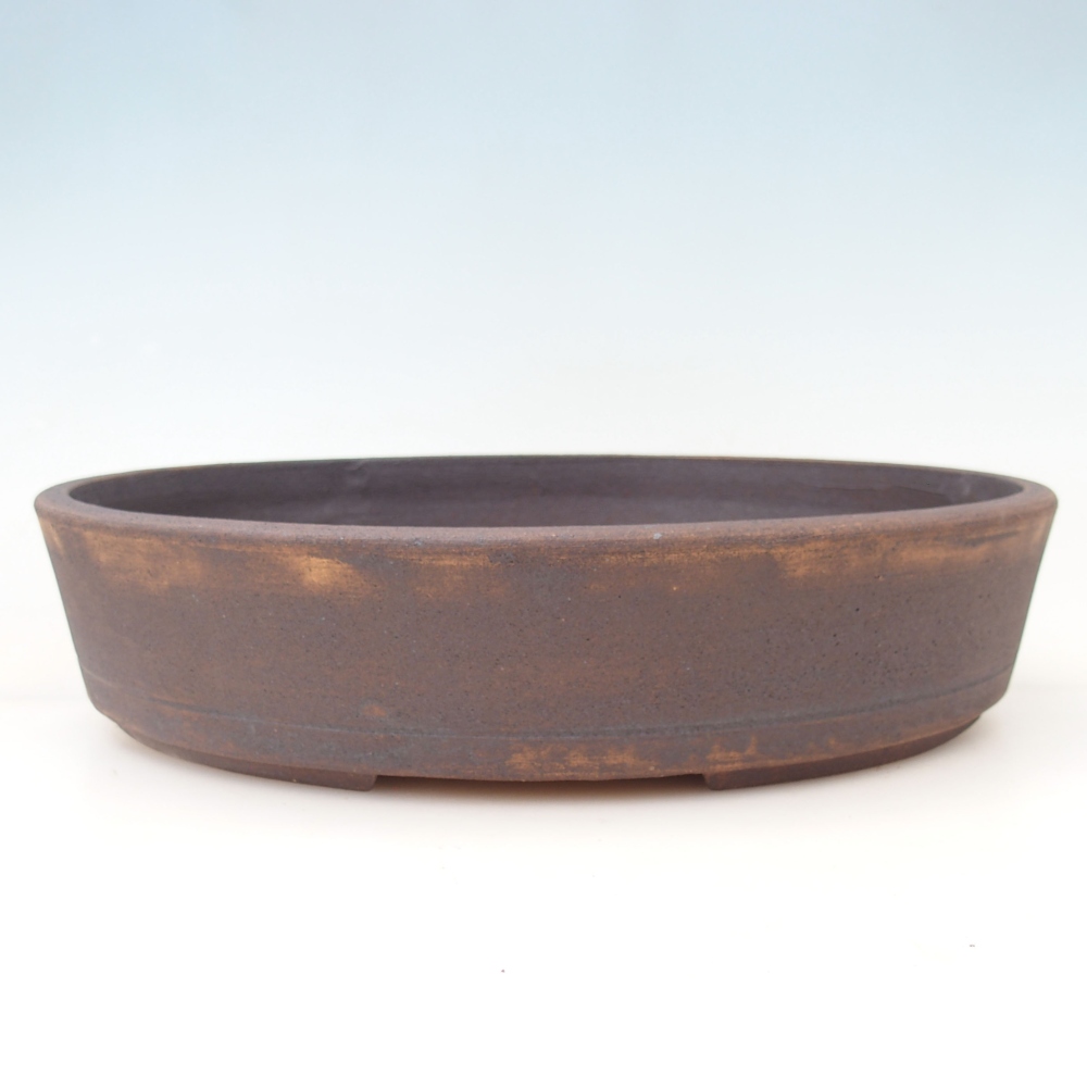 Bonsai miska 38 x 31,5 x 8,5 cm , barva hnědá