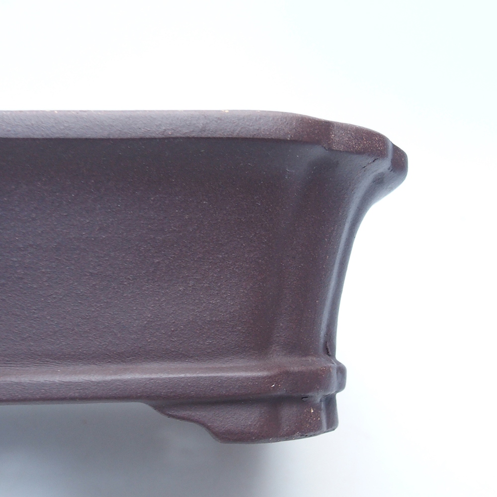 Miska 21 x 18 x 6,5 cm barva hnědá