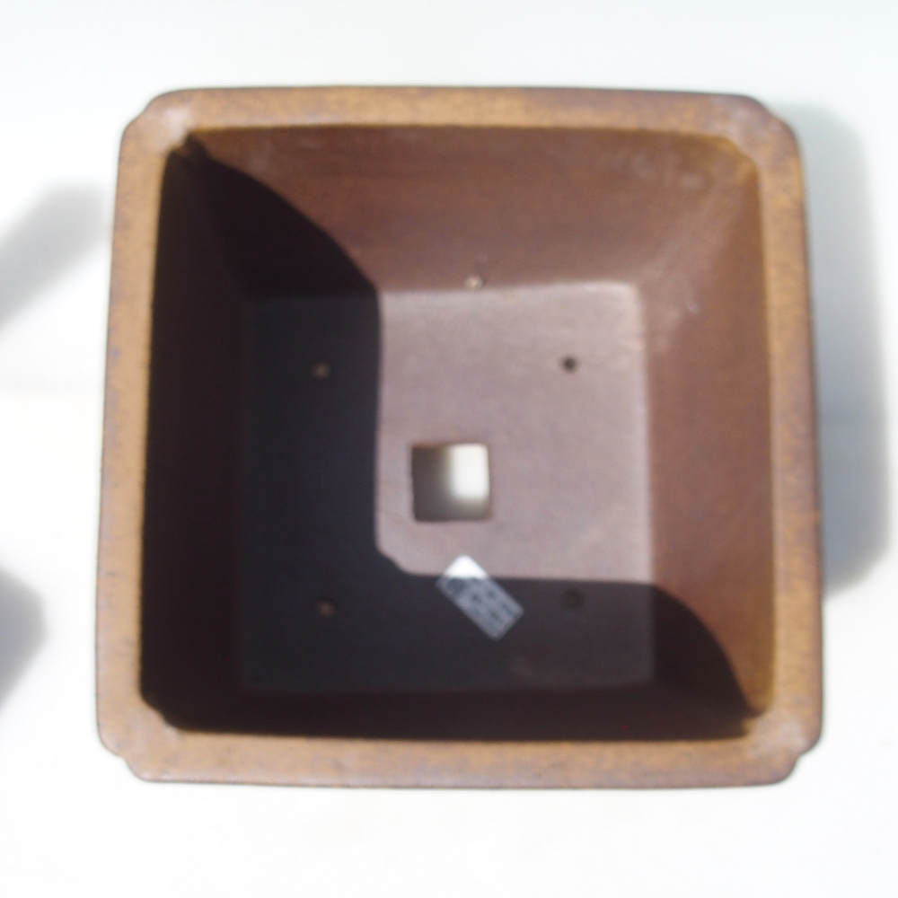 Miska 27,5 x 27,5 x 22,5 cm barva kovová