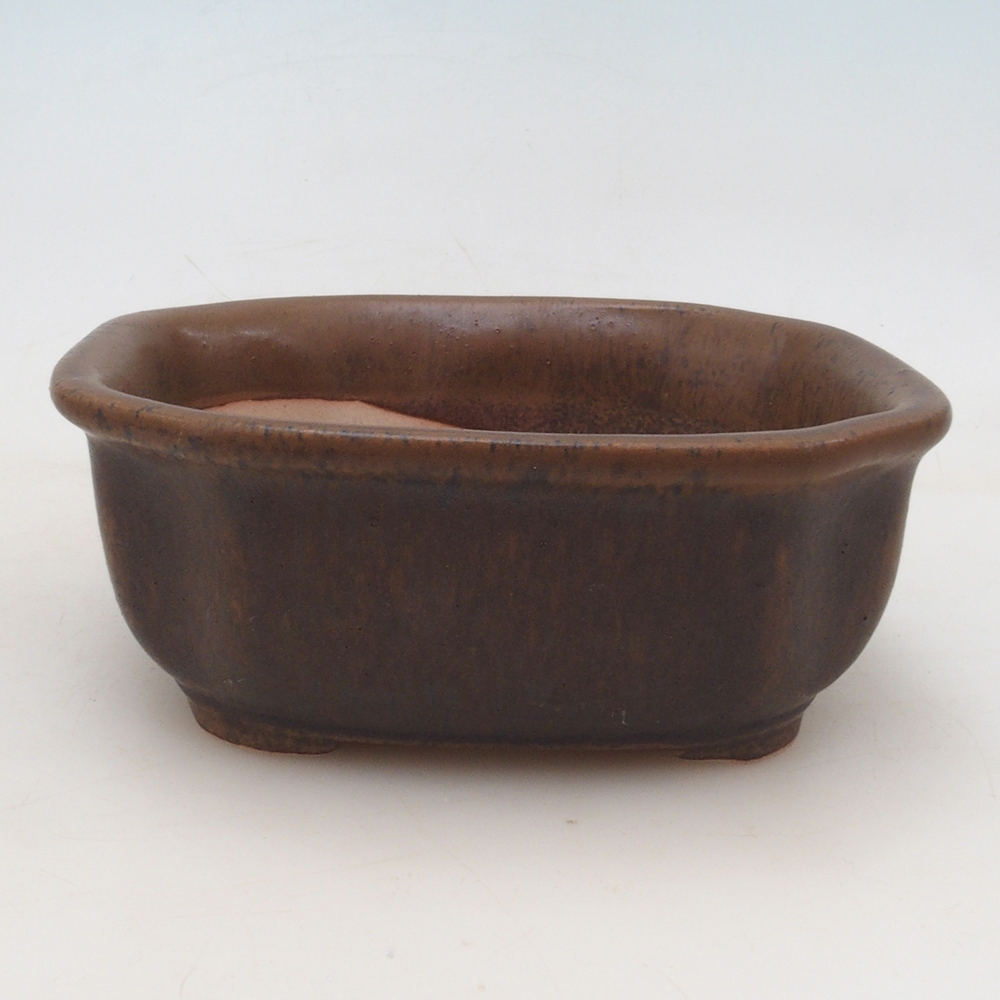 Bonsai miska + podmiska H31 - hnědá
