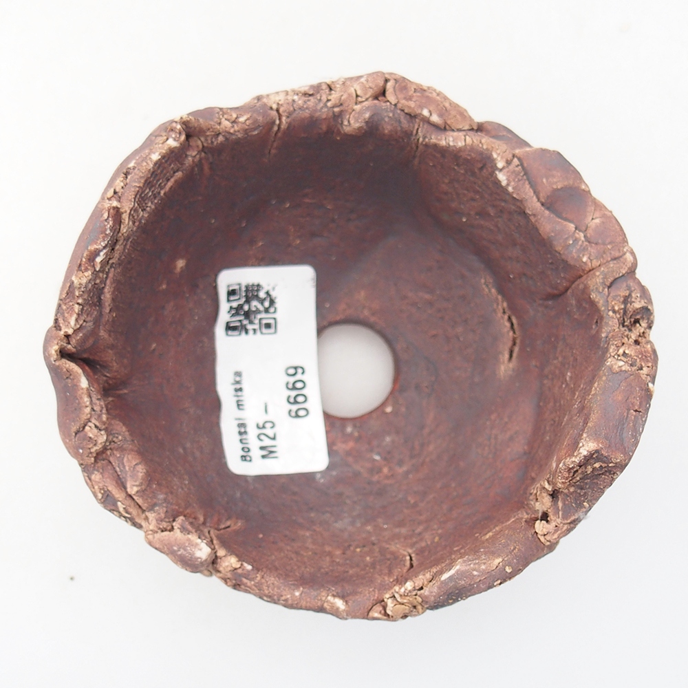 Keramická Skořápka  9 x 9 x 6 cm , barva hnědá