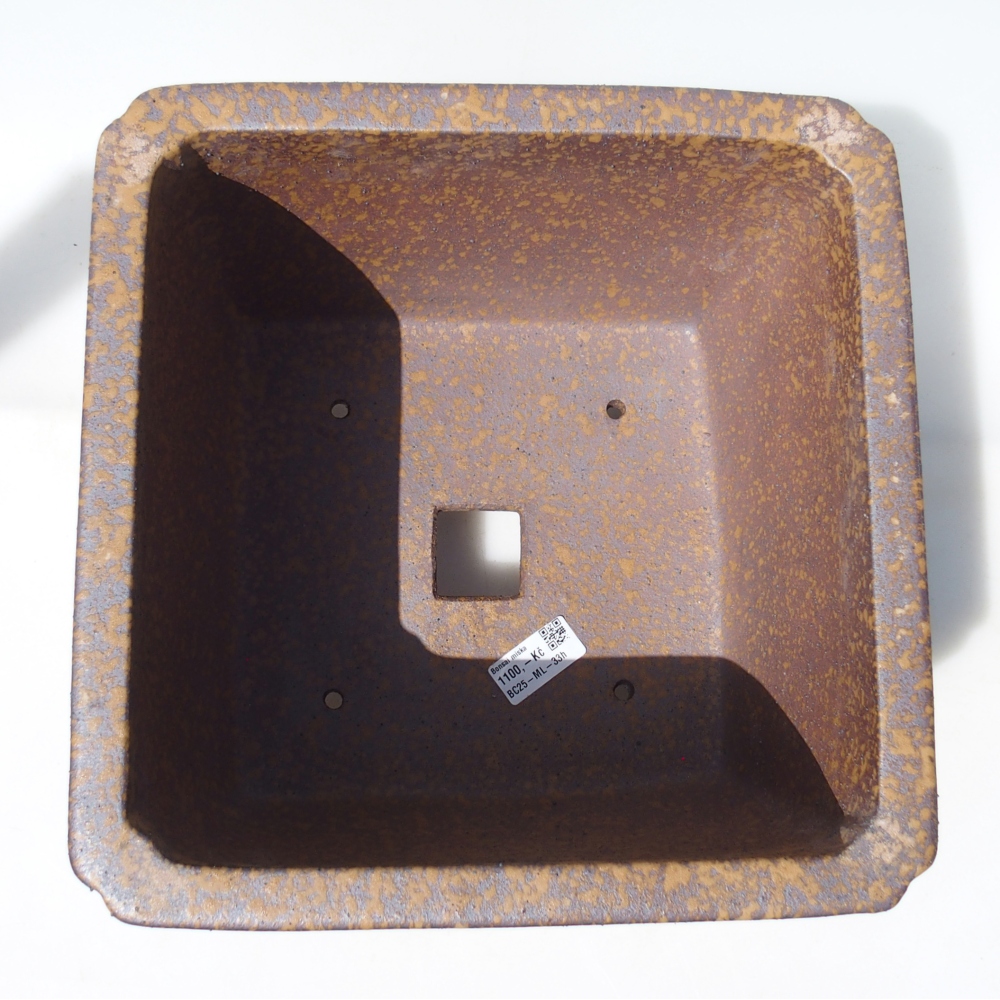 Miska 27,5 x 27,5 x 22,5 cm barva hnědá