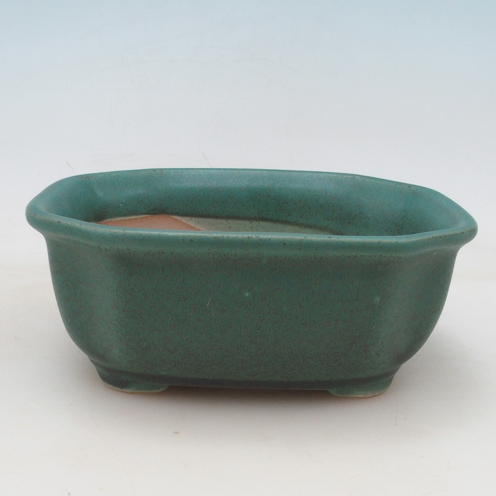 Bonsai miska H32 - 13 x 10 x 5,5 cm. - zelená
