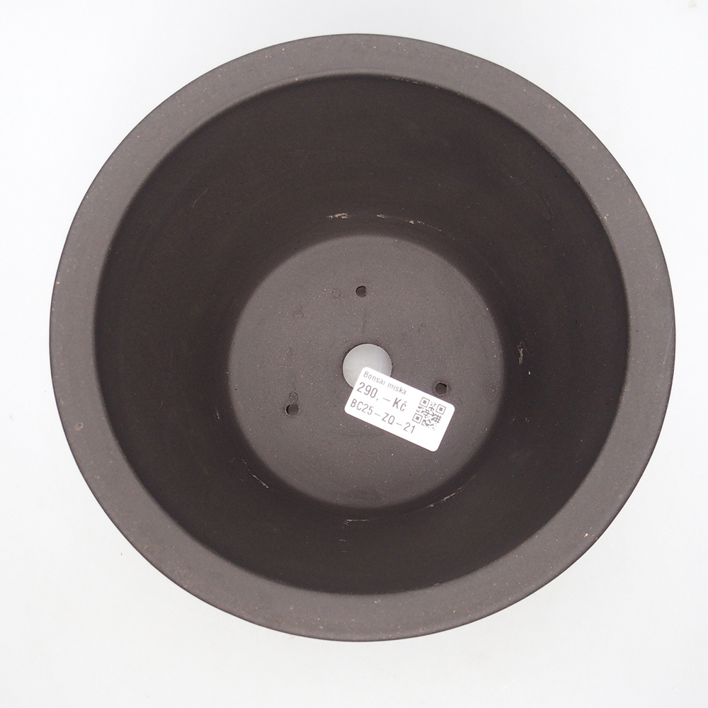 Miska 19,5 x 19,5 x 11 cm barva hnědá
