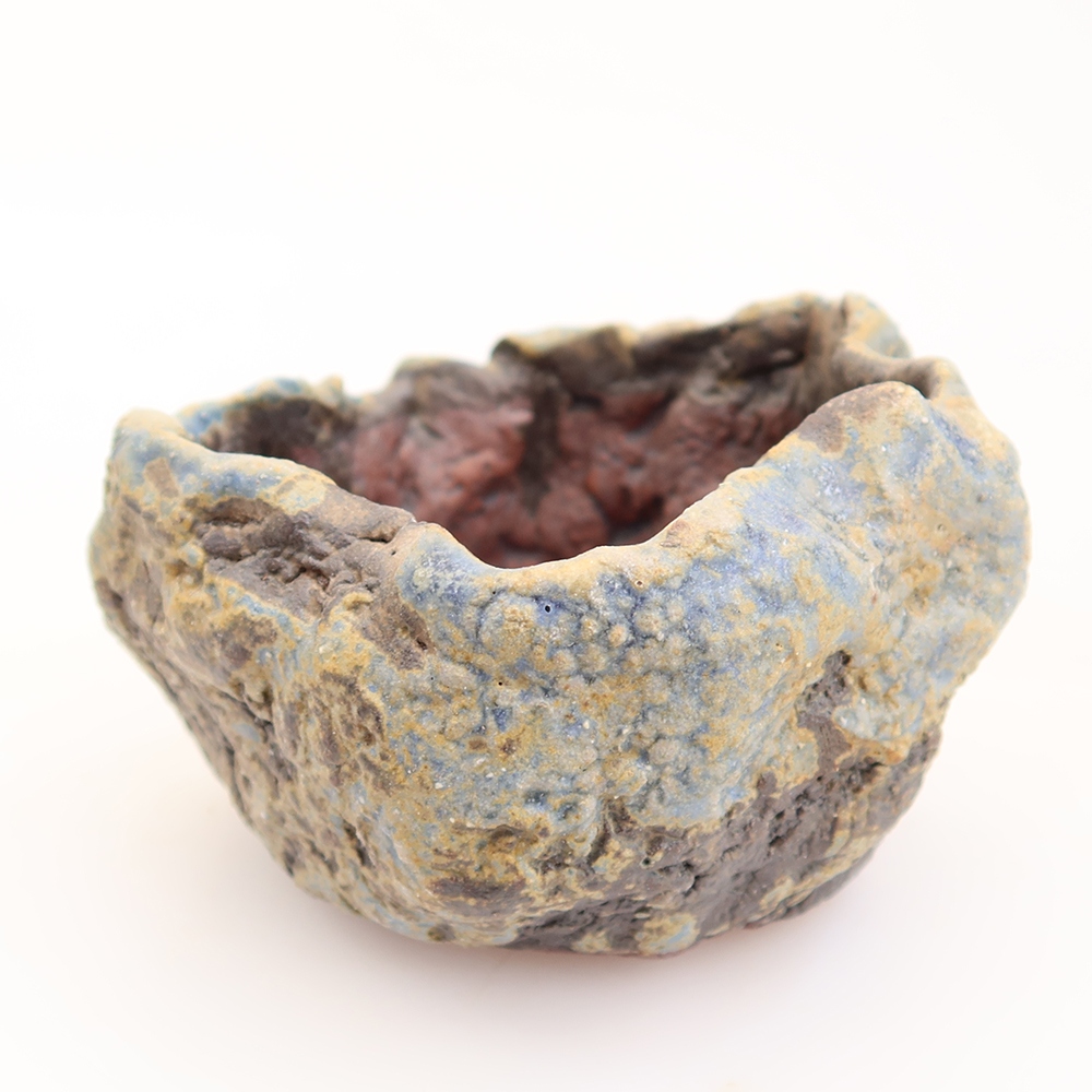 Keramická Skořápka  7,5 x 7 x 5,5 cm , barva modrá