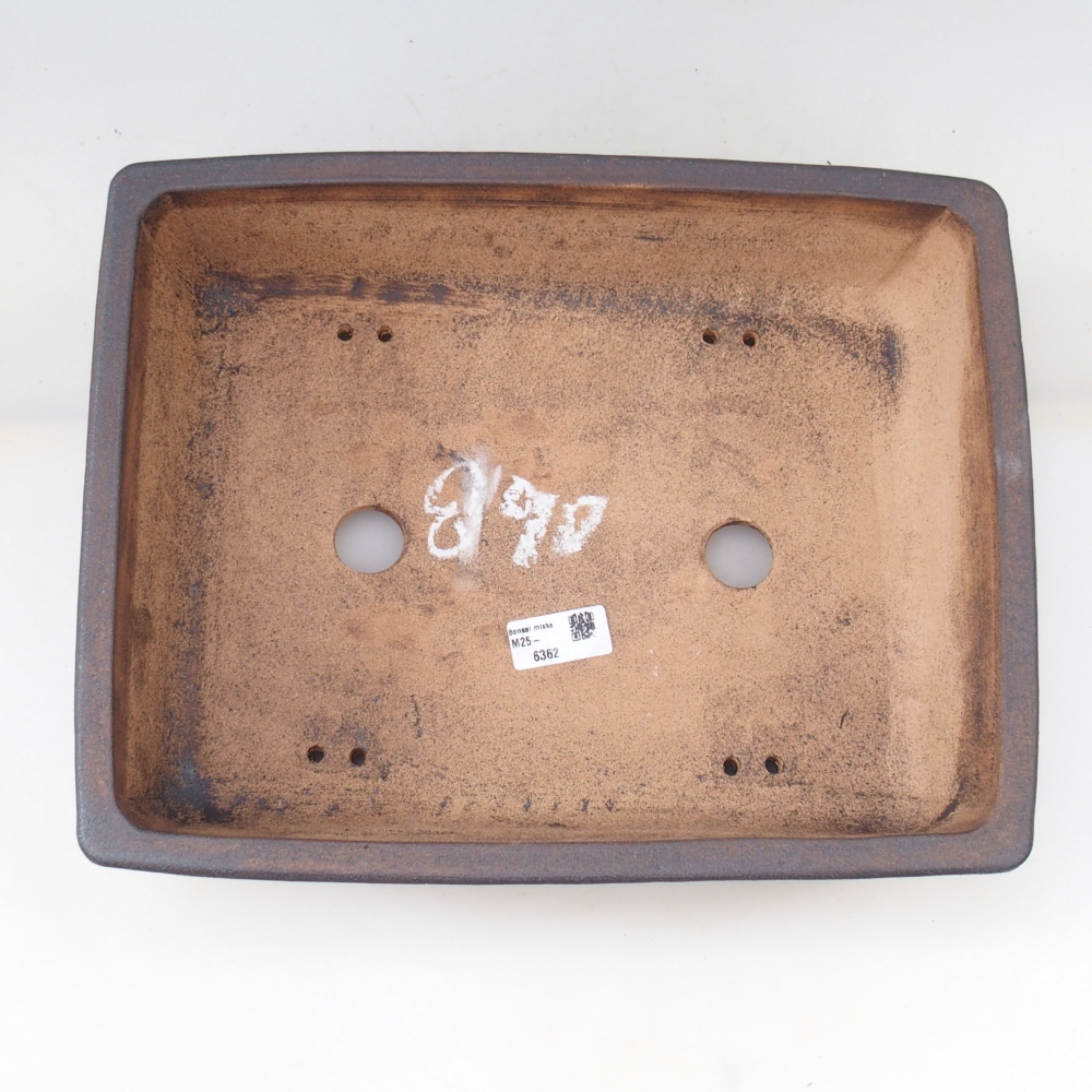 Bonsai miska 35 x 28 x 9,5 cm , barva hnědá