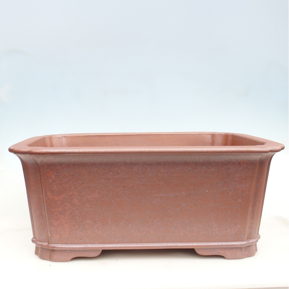 Keramická bonsai miska 61,5 x 47,5 x 26 cm , barva kovová -POUZE OSOBNÍ ODBĚR nebo paletová přeprava