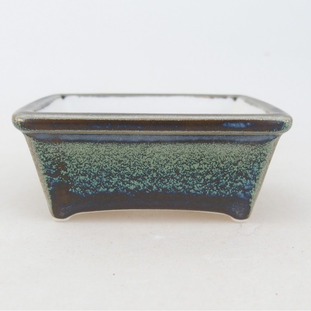Mini bonsai miska 7,5 x 6 x 3 cm, barva zelená