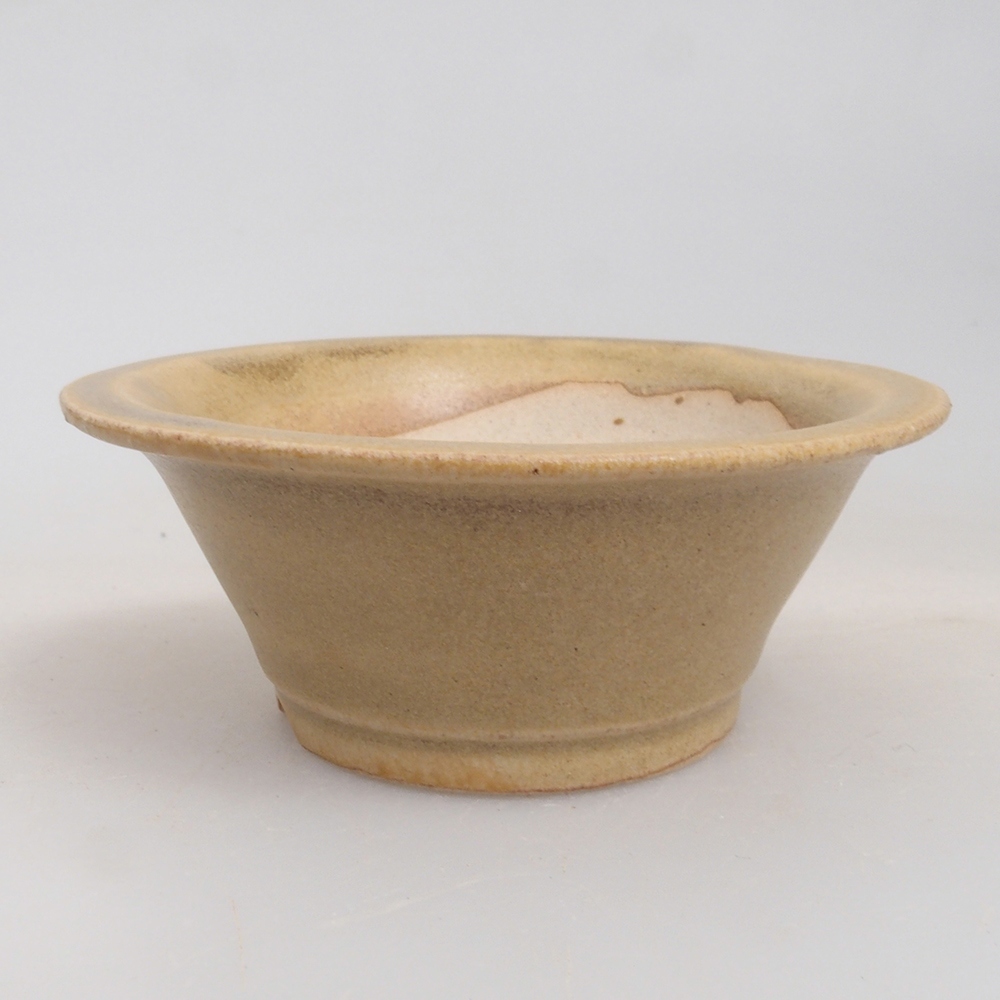 Mini bonsai miska 7 x 7 x 2,5 cm, barva hnědá