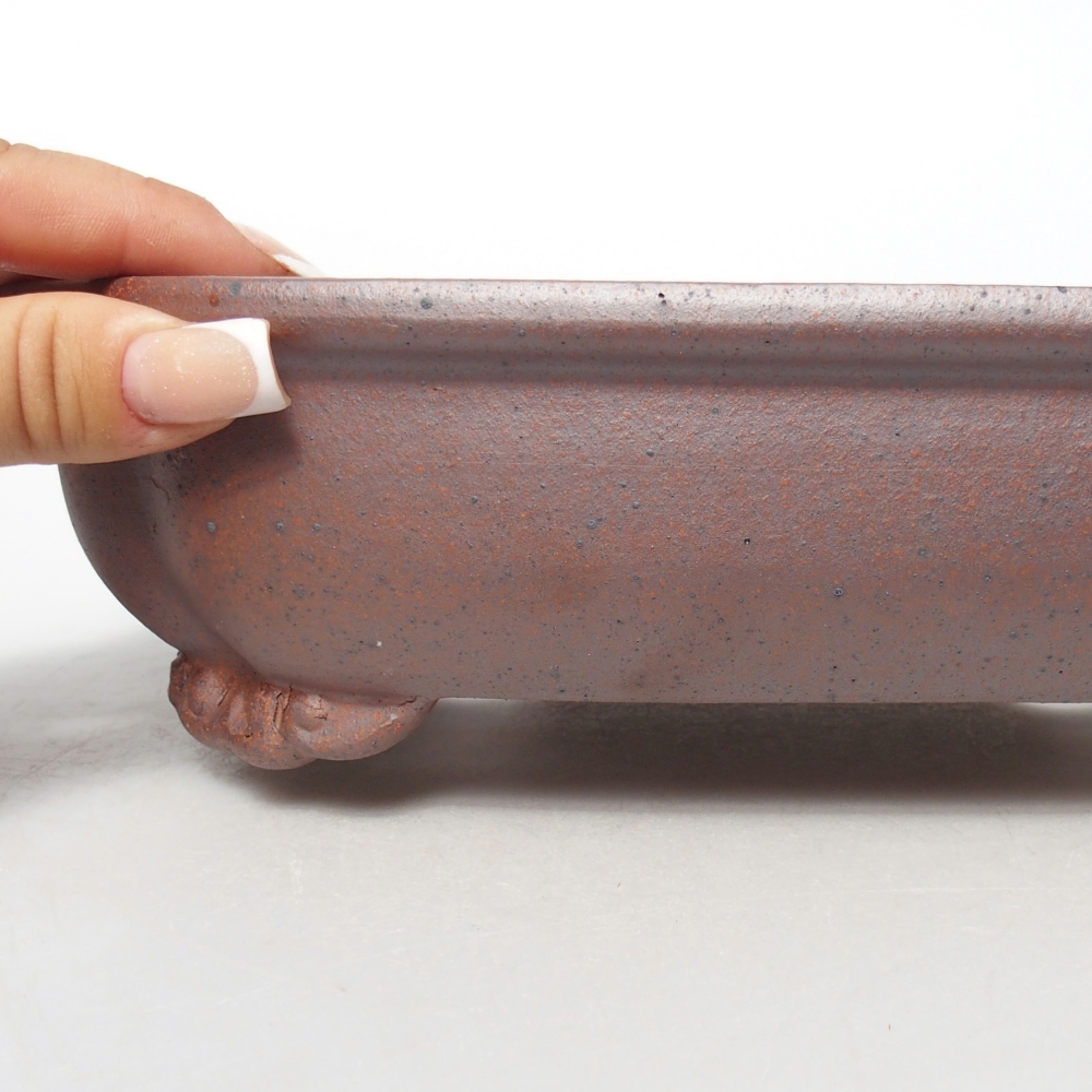 Miska 23 x 18 x 7 cm barva hnědá