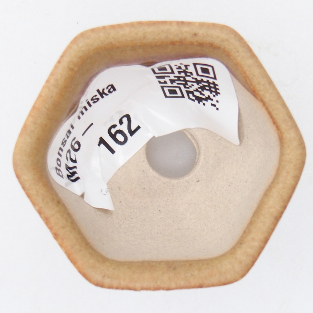 Mini bonsai miska 4 x 3,5 x 3 cm, barva hnědá