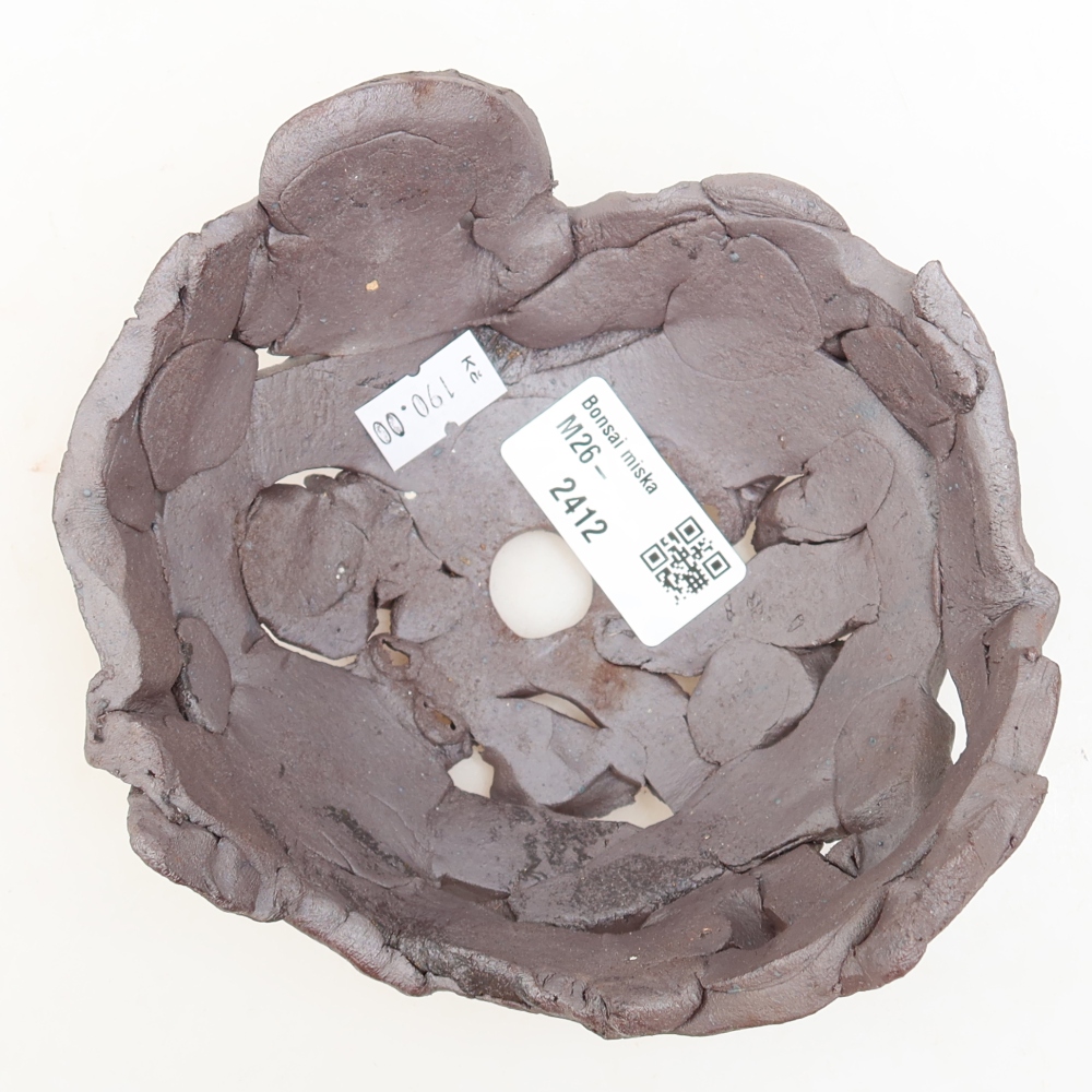 Keramická Skořápka  13,5 x 13,5 x 7 cm , barva kovová