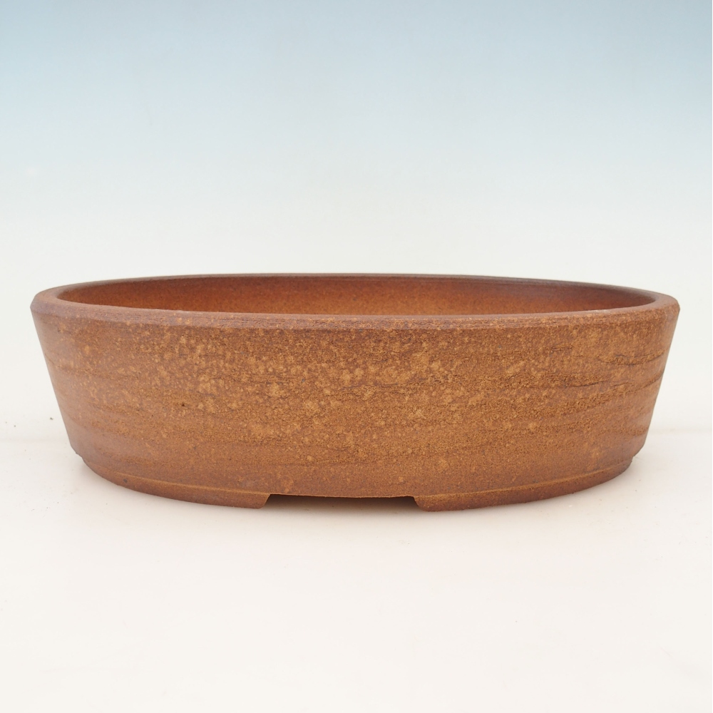 Bonsai miska 32 x 25 x 8,5 cm , barva hnědá