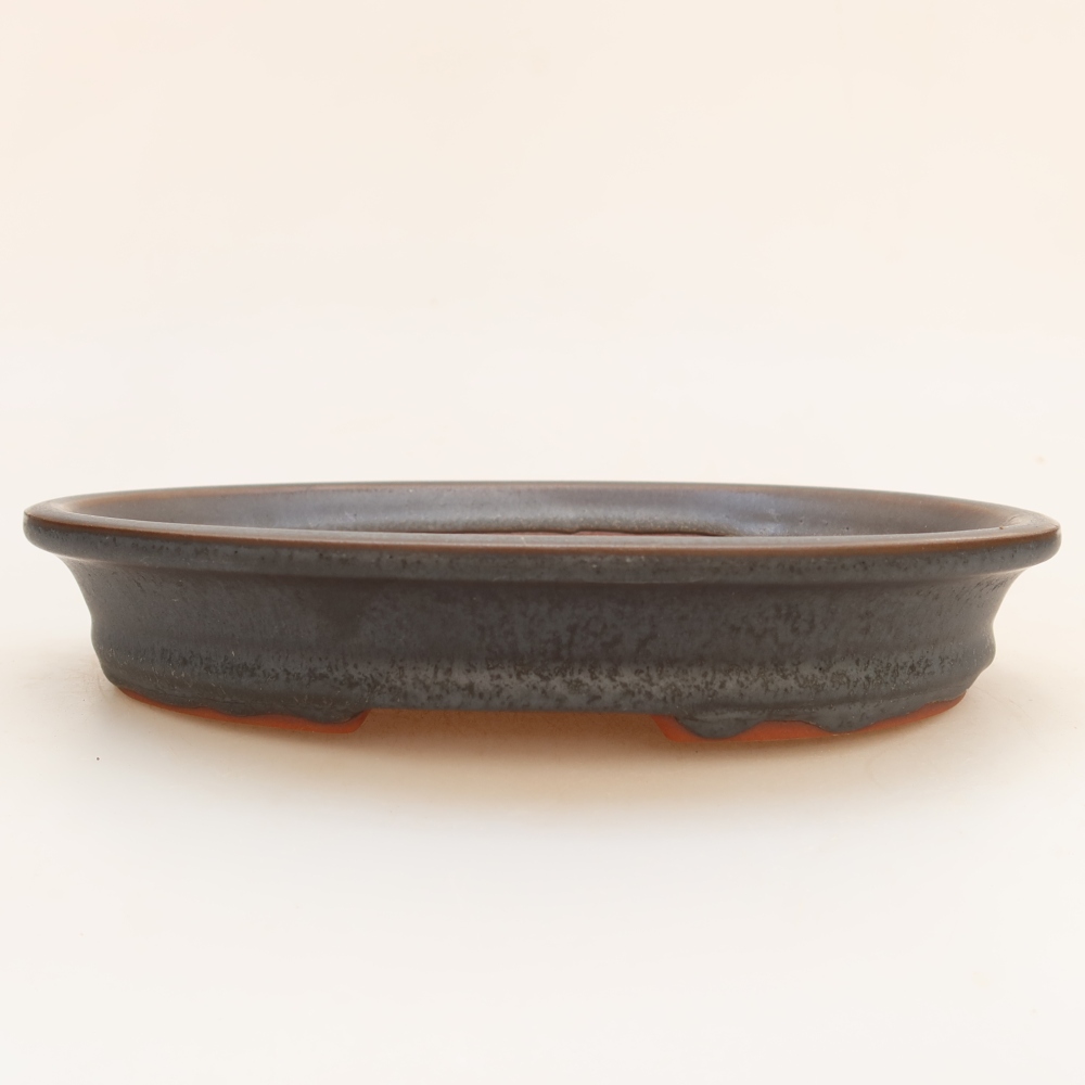 Keramická Miska  21 x 15 x 4 cm , barva kovová