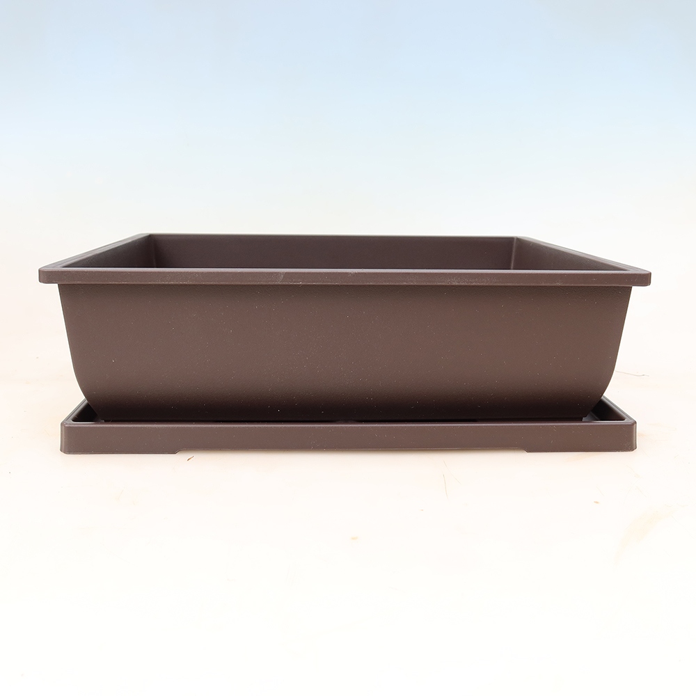 Bonsai miska+podmiska plast MP-7 - 34 x 26 x 11cm