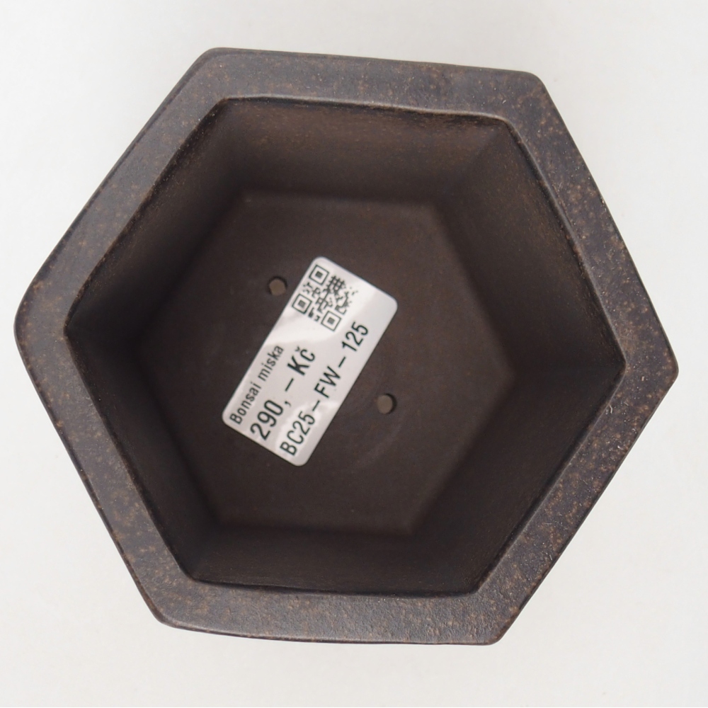 Miska 10 x 9 x 9,5 cm barva hnědookrová