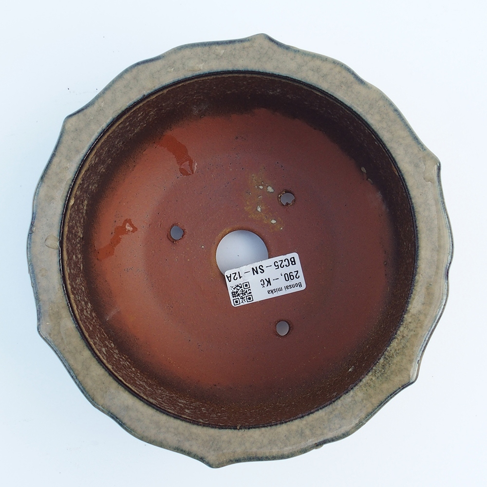Miska 19 x 19 x 8,5 cm barva šedá