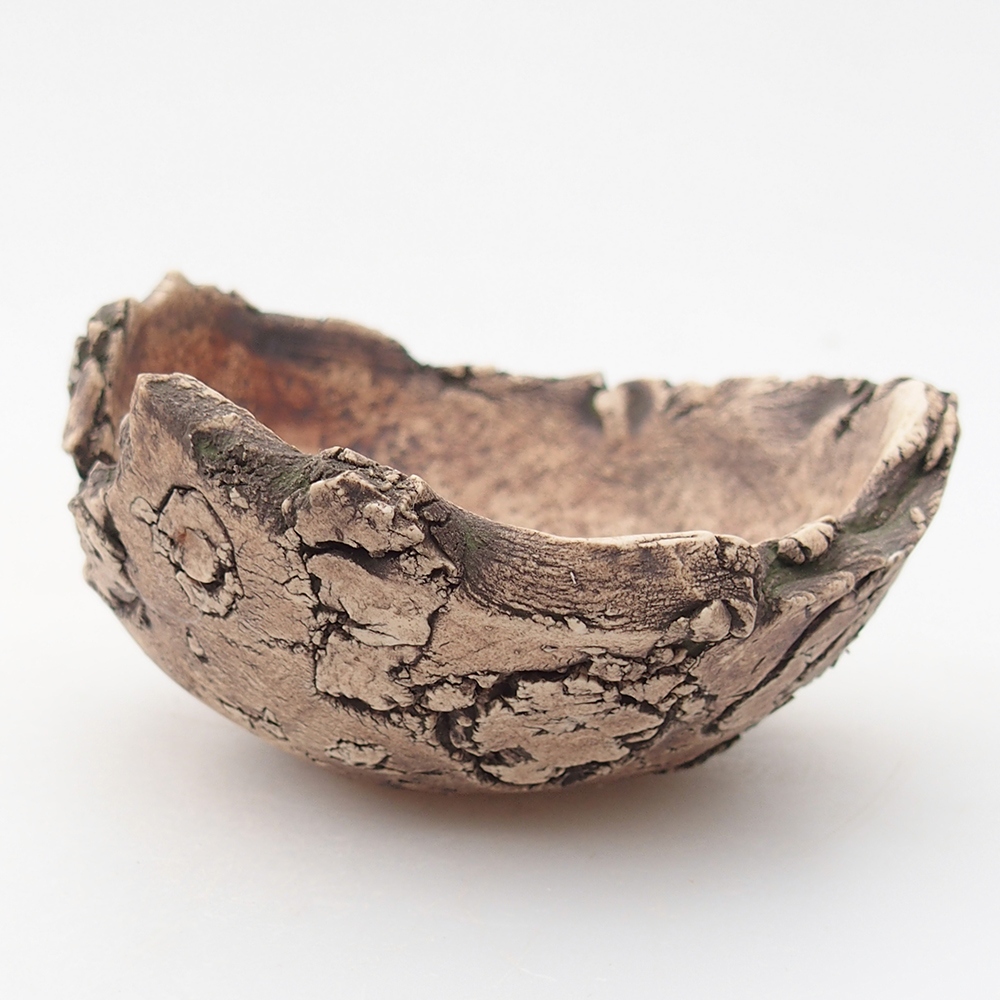 Keramická Skořápka  9 x 9 x 5,5 cm , barva zelená