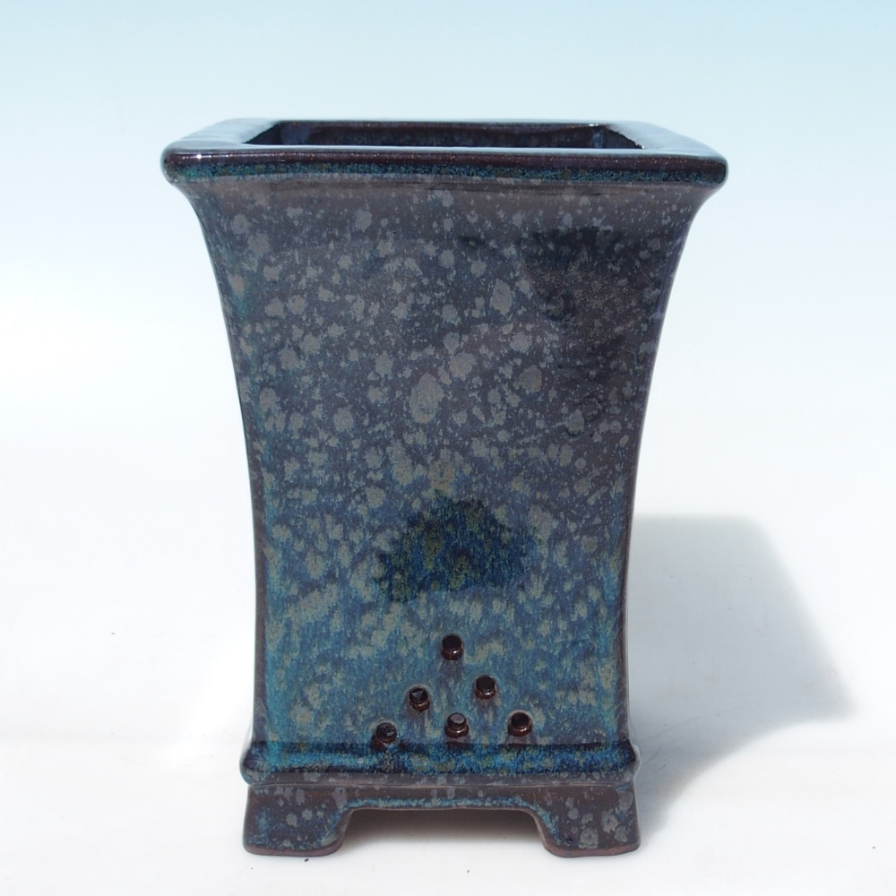 Miska 15 x 15 x 21 cm barva zelená