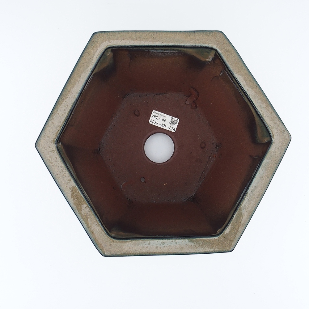 Miska 27 x 24 x 19,5  cm barva šedá