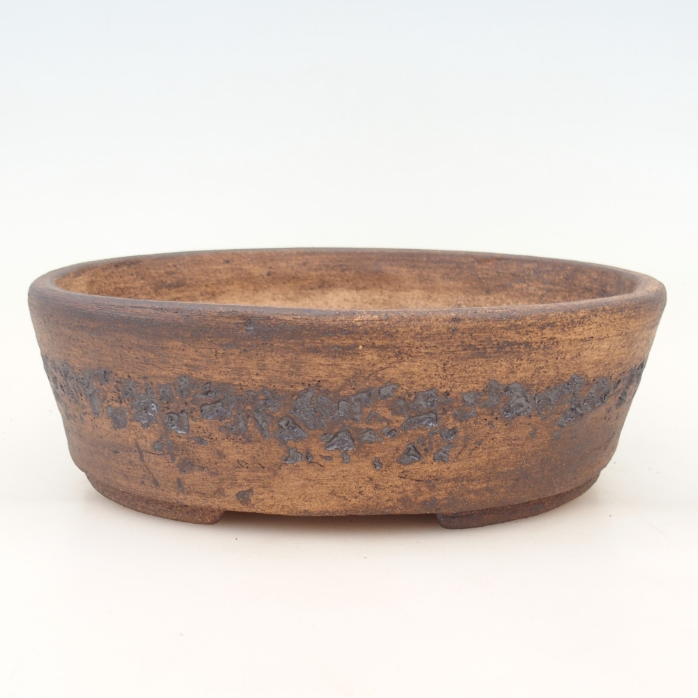 Bonsai miska 20 x 16 x 6,5 cm , barva hnědá