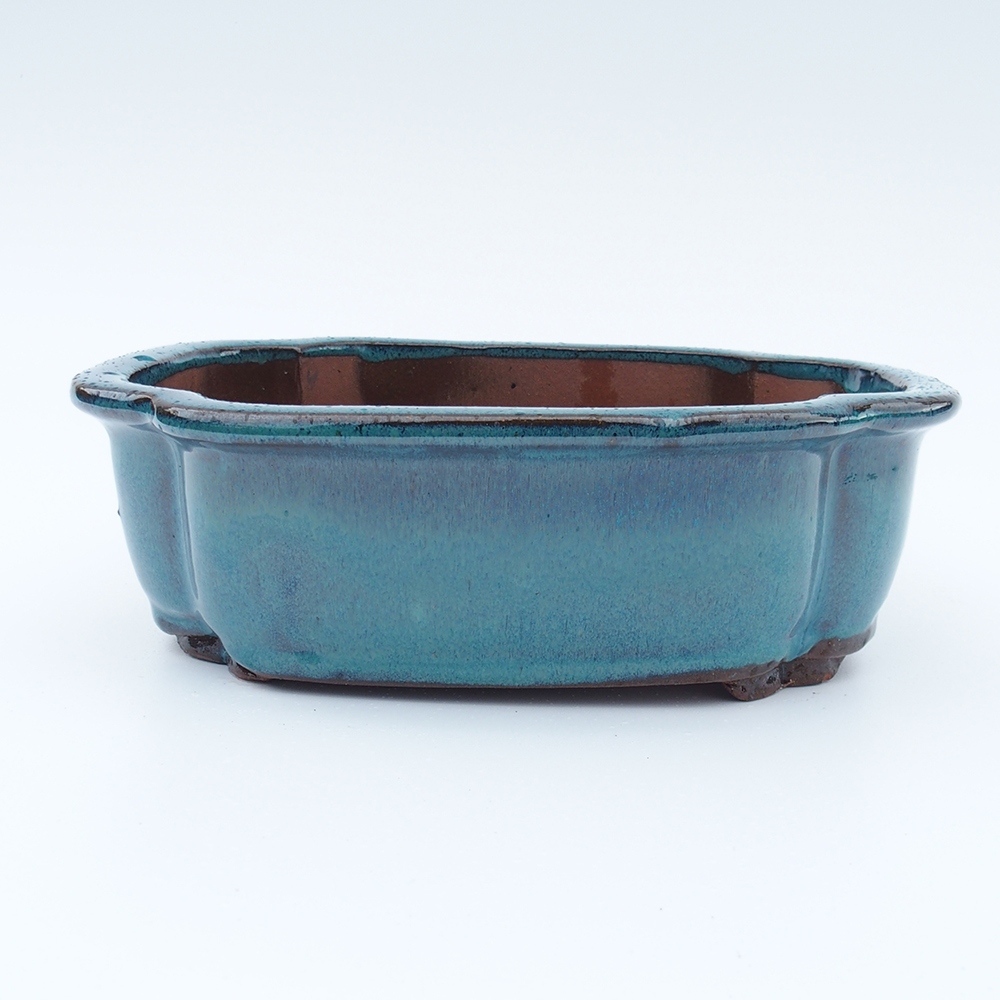 Miska 26 x 20 x 8,5 cm barva modrozelená