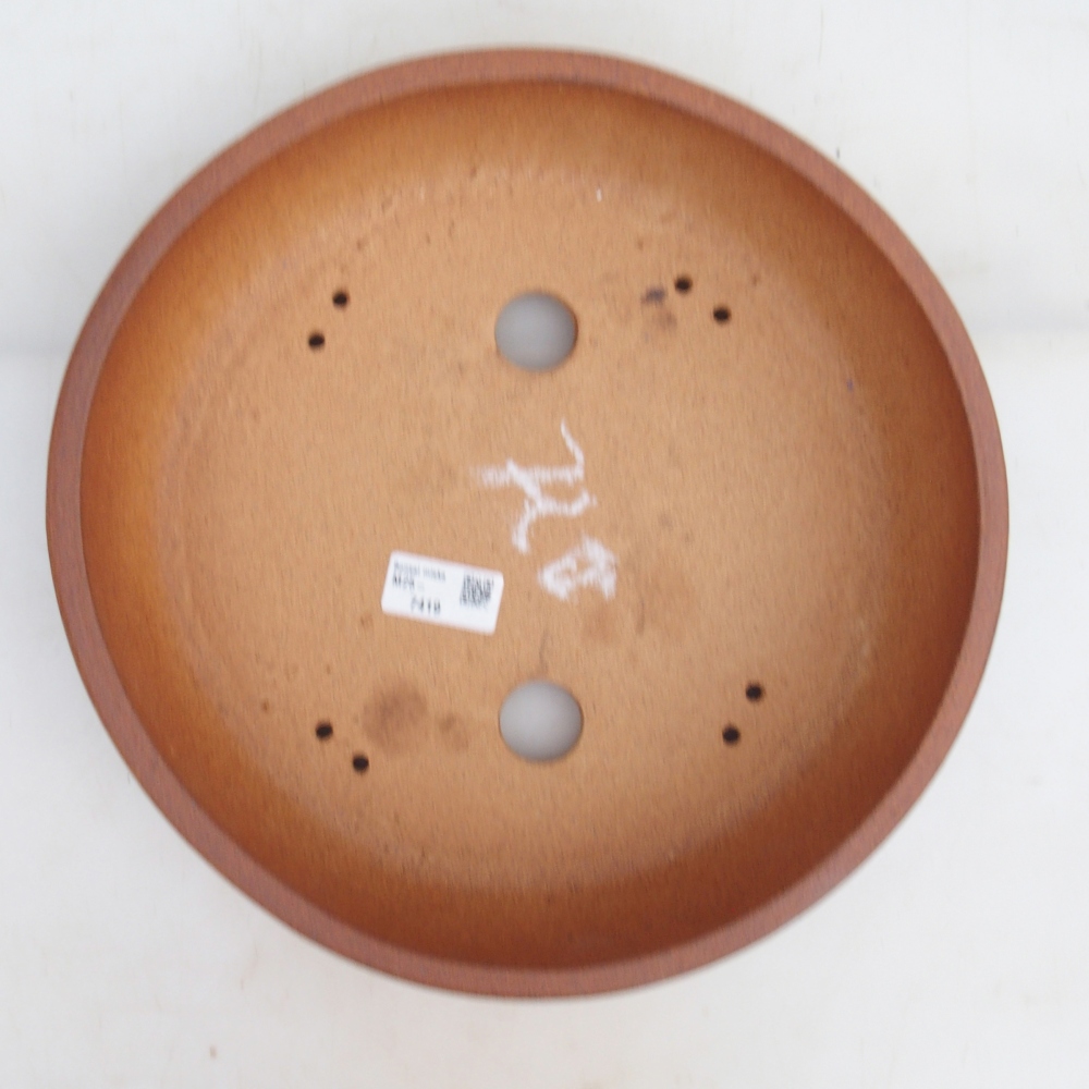 Bonsai miska 30 x 30 x 7,5 cm , barva hnědá